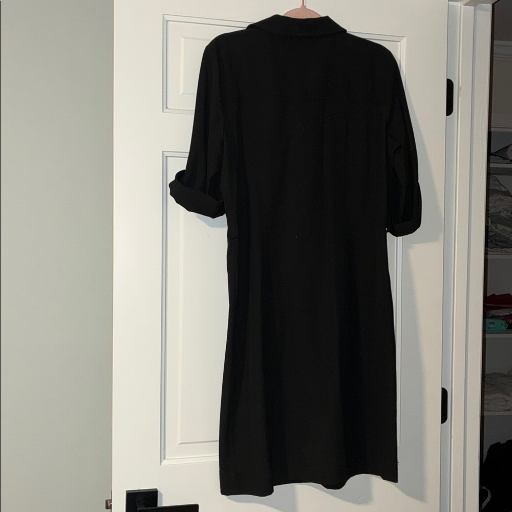 MICHAEL Michael Kors Black Utility Jacket Dress